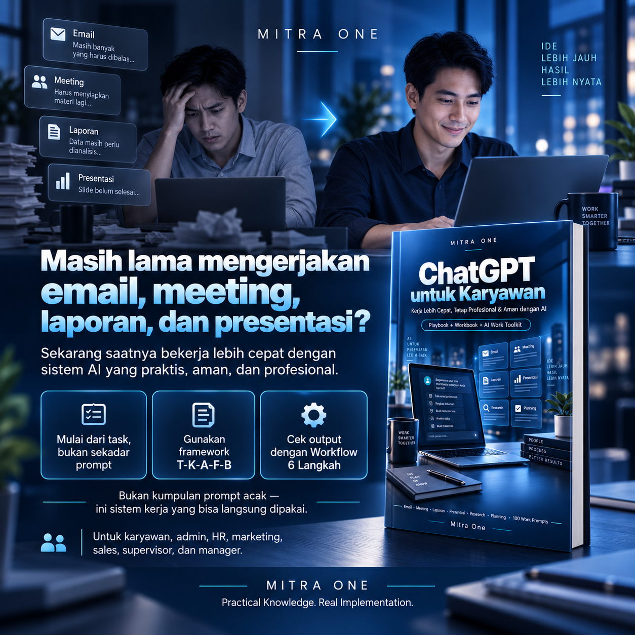 ChatGPT untuk Karyawan: Kerja Lebih Cepat & Aman dengan AI